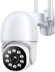 8MP Tuya Camera Home 5MP HD Waterproof External WiFi Video Camera Surveillance Smart Life Auto Tracking Security Camera(U/S,5MP NO SD Card)