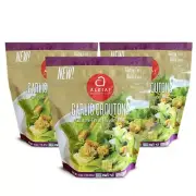 Aleia's Gluten Free Garlic Croutons 3 Pack Premium Quality Flavorful Snacks