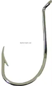 Mustad Classic Beak Hook #7/0 Offset Octopus Up Eye Nickel 5/Pk 92553-NI-7/0-5