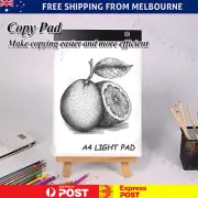 A4 LED Light Copy Pad Tracing Board Drawing Art Design Thin Pad Light Box AU