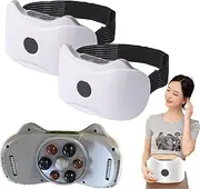Electric Wireless Abdominal Massager for Fat Burning & Digestion, Belly Fat Burner Belly Cellulite Massager, Adjustable Vibration Massage, Slimming Belt, Weight Loss Machine for Women (2Set)