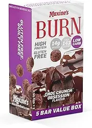 Maxine's Burn Bar 5 x 40g Choc Crunch Obsession