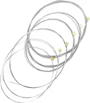 Hoement 6 Pack Guitar Strings Electric Acoustic Guitar Strings Replacement Universal Fit Professional Guitar Supplies
