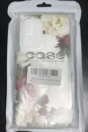 Samsung Galaxy A53 5G Case, with Tempered Glass (Flower)~NEW