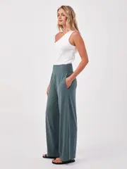 Nomad Modal Wide Leg Pant - Sage