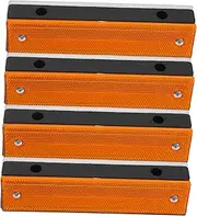 Asphalt Safety Reflectors Pack Night Visibility Reflective Road Studs for Driveways and Construction Sites