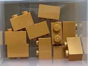 LEGO Parts - Medium Nougat Brick 1 x 2 - No 3004 - QTY 10