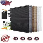 Luxury Blackout Cellular Window Shades - Custom 35"W x 64"H with Noise Reduction