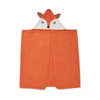 在飛比找蝦皮購物優惠-IKEA新品  BRUMMIG 浴巾附頭兜, 狐狸造型/橘色