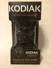 Kodiak Wireless Trail Camera Black Game Hunting