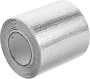 MOLUCKFU Flexible Heat Wrap Tape Aluminum Foil Fiber Cloth for Heat Insulation Suitable for Muffler Chassis Tank Firewall