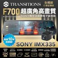 在飛比找遠傳friDay購物優惠-全視線F700 2K SONY感光元件 觸控式超廣角流媒體電