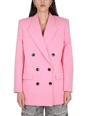 [Isabel Marant] Isabel Marant-Nevim Double-Breasted Jacket-Donna 36