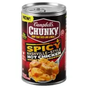 Campbell's Chunky Soup Spicy Nashville-Style Hot Chicken Soup 18.8 oz Can