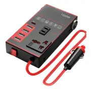 Fast Charging USB Car Inverter Charger Socket 12V24V to 220V DC Converter