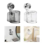 Suction Cup Toothbrush Holder Simple Bathroom Organizer for Shower Bathroom