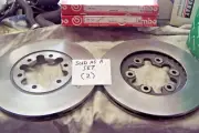 BRAKE ROTOR FRONT SET (2) FITS MAZDA B2000 B2200 B2600 1986-93 UB39 33 251 N/O/S