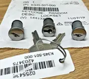 NEW SET of KENWORTH KEYED ALIKE IGNITION and DOOR LOCKS LOCKSET w/ 2 METAL KEYS