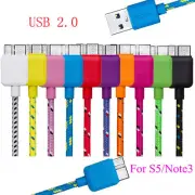 3FT SPEED 3.0 USB Braided data Sync Charger Cable FOR samsung GALAXY S5 & NOTE 3