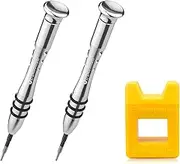 P5 Pentalobe Screwdriver 1.2mm 5 Point Screwdriver for MacBook Pro Air Retina A1398 A1425 A1502 2012 2015 13 Inch 15 Inch Bottom Case Opening Repair Tool Compatible with Apple MacBook (2 Pcs)