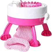[UOOD] Knitting Machine, 22 Needles Weaving Loom Board Rotating Needle Machine for Adults and Kids, Large Size DIY Toys, Hand Woven, Like Hats Scarves Gloves Strengthen The Parent-Child Relationship