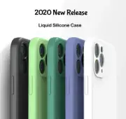 Liquid Silicone Case Camera Lens Cover For iPhone 14 13 12 11 Pro XS Max XR Mini