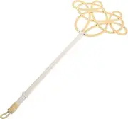 Outanaya Practical Long Handle Quilt Duster Tool Ergonomic Bed Duster for Efficient Dust Removal for Cleaning Carpets Rugs and Household Textiles Bedrooms and Living Areas