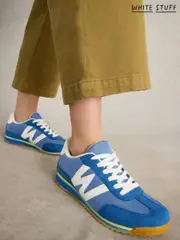 White Stuff Blue Lucy Trainers (F66660) | $136