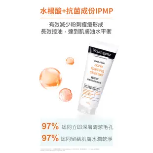 Neutrogena露得清 深層淨化抗痘洗面乳 175g【家樂福】