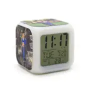 7 Colors Changing LED Digital Alarm Clock Night Light Bedroom Decoration
