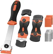 3 Pack Razor Blade Scraper, Plastic Razor Blade Scraper, Scraper Tool with Extra