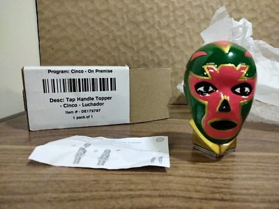 Cinco Luchador Beer Keg Tap Handle Topper WWE WWF Wrestling