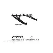 Redback Headers & Cats to suit Holden Commodore VE V6 3.6L Alloytec Headers Gasket = DSF824 - RBH720