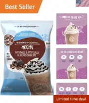 Versatile Reduced Sugar Mocha Ice Coffee Mix - Create Frozen Frappe at Home