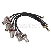5pcs BNC Female to MCX Male Right Angle RG316 Low Loss RF Coax Cable 6"