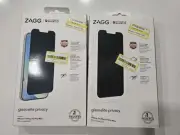 2 ZAGG Apple iPhone 14 Plus InvisibleShield Glass Elite Privacy AM Screen