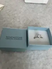 touchstone crystal swarovski ring Size 9