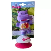 Bumbo Safari Friends Enzo The Elephant Suction Toy Rotates Clicks 10 Months +