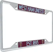 Desert Cactus West Ham United License Plate Frame Hammers Football Soccer Metal for Front or Back of Car Officially Licensed (Style 2)