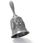 Retro Metalen Tone Hand Bel Metalen School Diner Shoptea Bell Hand Held Craft Br