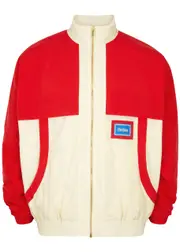 DRÔLE DE Monsieur Colour-blocked Nylon Jacket - Red - M M