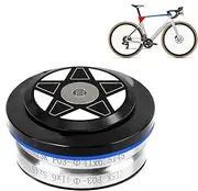 Bike Headset - Top Cap Semi Integrated Headset for Cycling - Straight Steerer Fork, Versatile Parts, Road Fixed Gear, Straight Tube Support for Road Bikes
