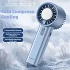 Foldable Handheld Cooling Fan Electric Fan Outdoor Camping