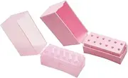 Ipetboom 2pcs Nail Drill Bits Storage Box Nail Drill Bit Case Grinding Head Storage