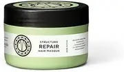 Maria Nila Structure Repair Masque 250 ml - Gentle Hair Wrap for Dry, Damaged and Chemically Treated Hair that Softens and Moisturizes. 100% Vegan. Sulfate-free and Paraben-free.