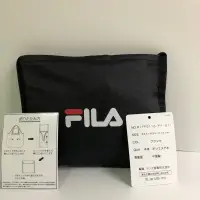 在飛比找蝦皮購物優惠-日本手提帶回 FILA專賣店購入大LOGO可收納購物袋