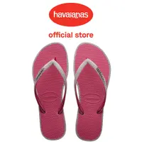 在飛比找蝦皮商城優惠-Havaianas哈瓦仕 拖鞋 夾腳拖 閃亮 桃紅 Slim