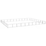 Dog Kennel 80m² Steel Large Outdoor Pet Cage Fence Run Play Pen House Enclosure