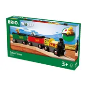 3pc Brio Safari Train Kids/Childrens Pretend Play Interactive Toy Playset 3y+
