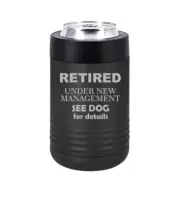 Can Bottle Cooler Insulated Drink Holder Retired Under New Management See Dog